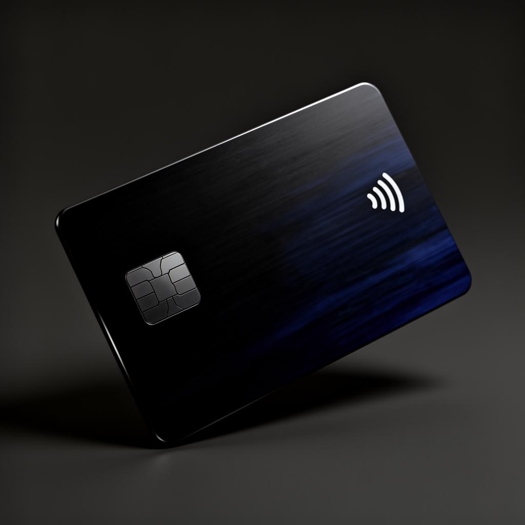 Chase Sapphire Reserve Business card mockup